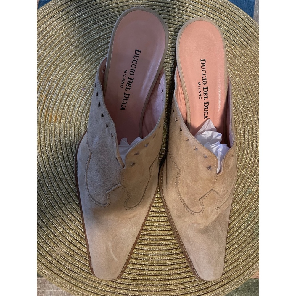 Used duccio del ducca western mules 37.5